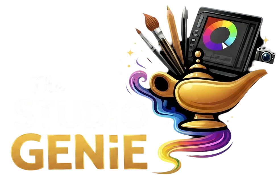 logo of the studio genie website