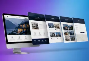 Desktop multi page website