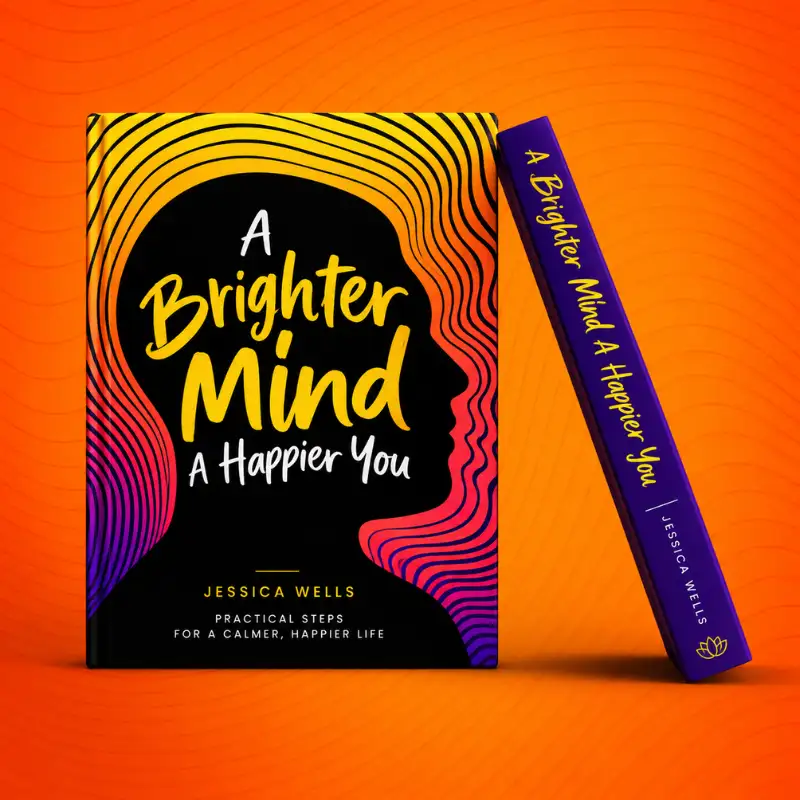 Book cover for A Brighter Mind, A Happier You