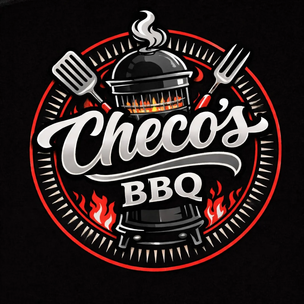 Checos BBQ logo design by The Studio Genie