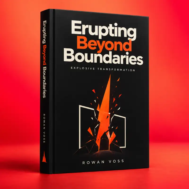 Cover for Erupting Beyond Boundaries by Rowan Voss