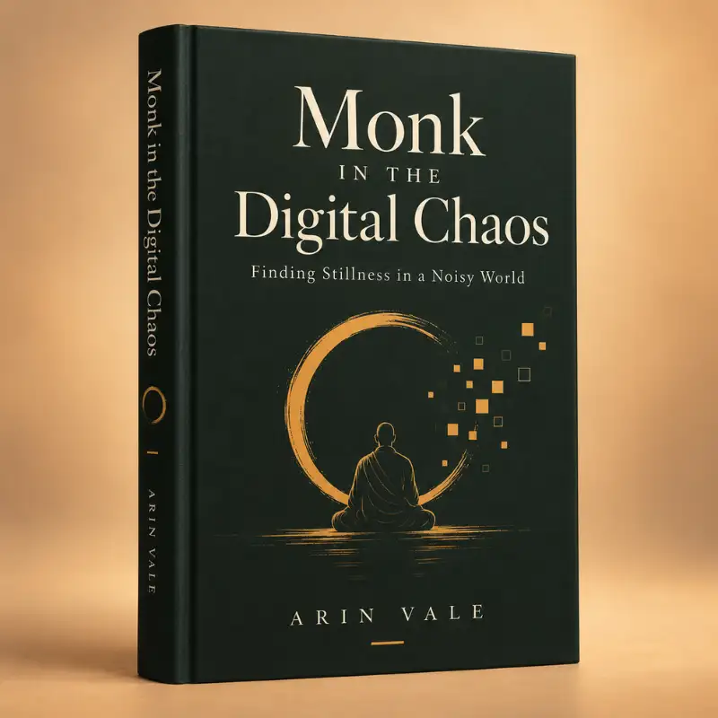 Book cover for Monk in the Digital Chaos